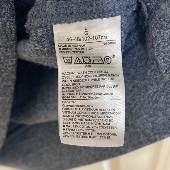 Banana Republic Men’s Cotton Long Sleeve. Size Large - Picture 4 of 4